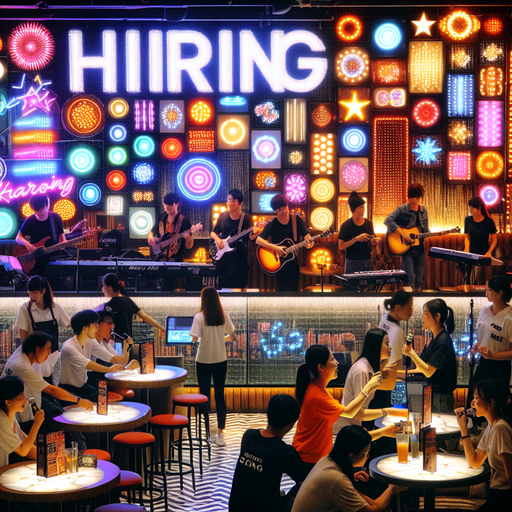 목소리의 무대: 가라오케 구인으로 찾는 꿈의 일자리!