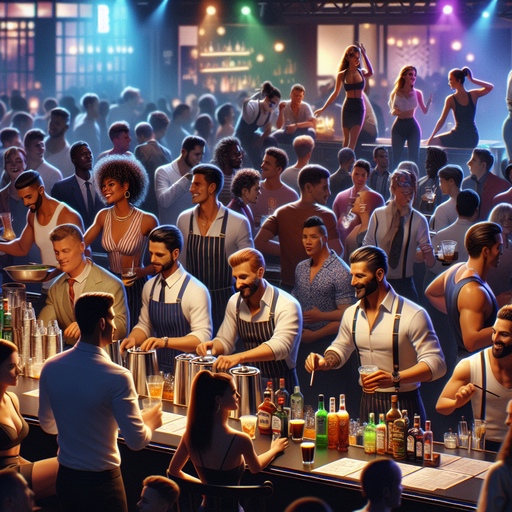 유흥업소알바: 빛과 그림자의 세계에서 꿈을 찾다!